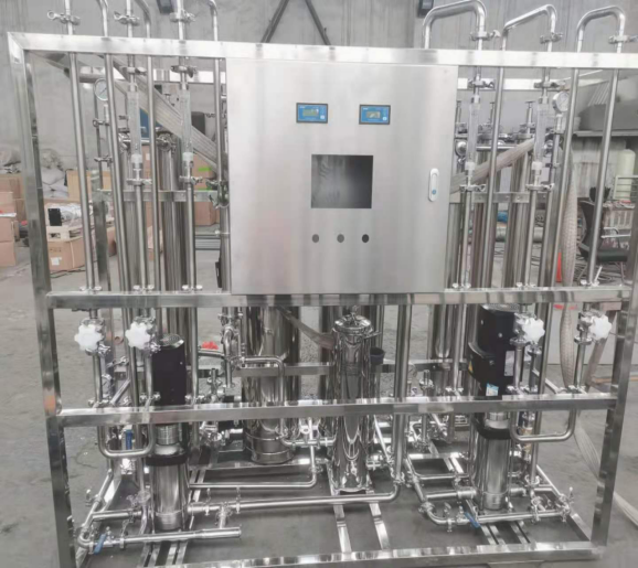 蘇州生物醫藥全不銹鋼0.5噸純化水設備
